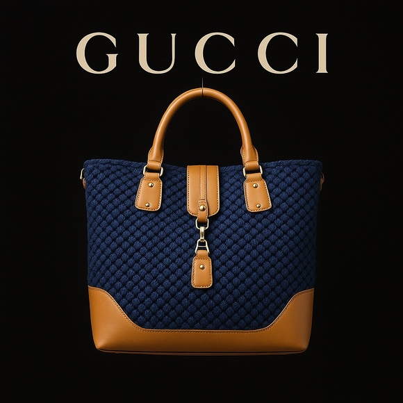 💯Authentic GUCCI Raffia Large Santa Monica Large Tote  Made in Italy  🇮🇹 - Picture 1 of 16